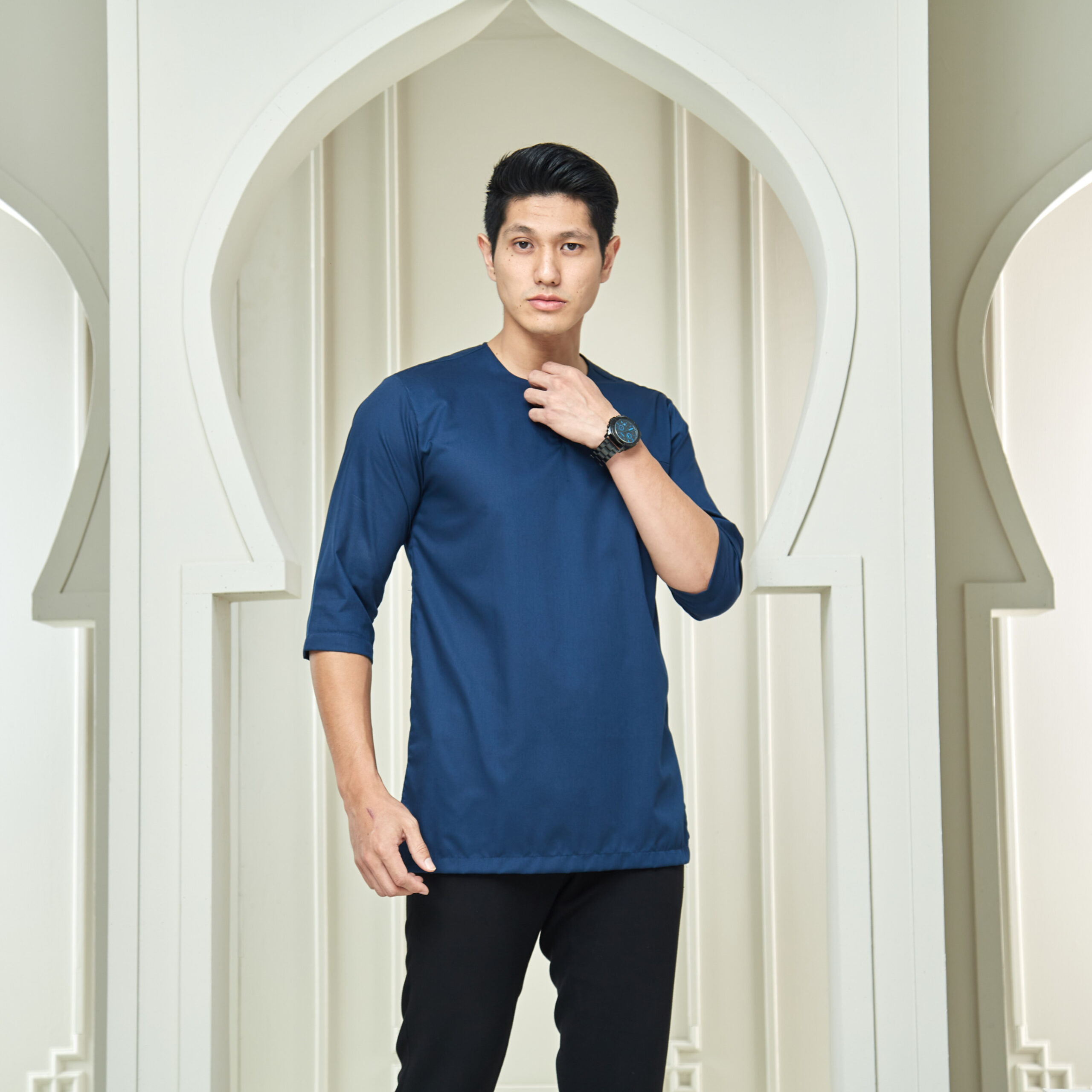 KURTA AYSH IN BLUE - Image 3