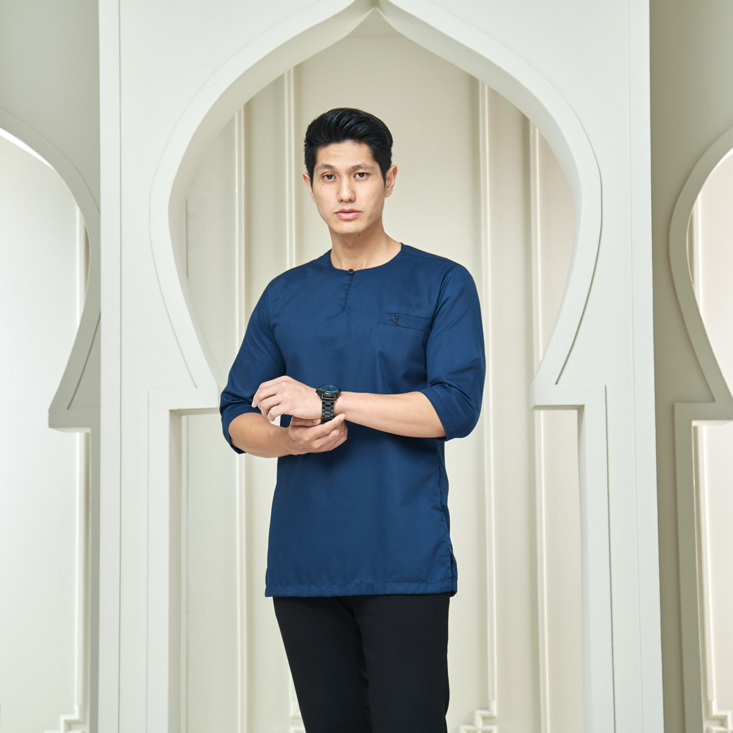 KURTA AYSH IN BLUE