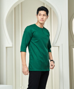 Alternative view of KURTA AYSH IN GREEN