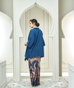 Alternative view of KAFTAN RAESA IN BLUE