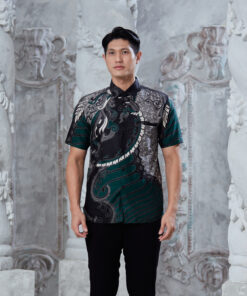 Kemeja Batik Lelaki  RYAN 2.0 - GREEN