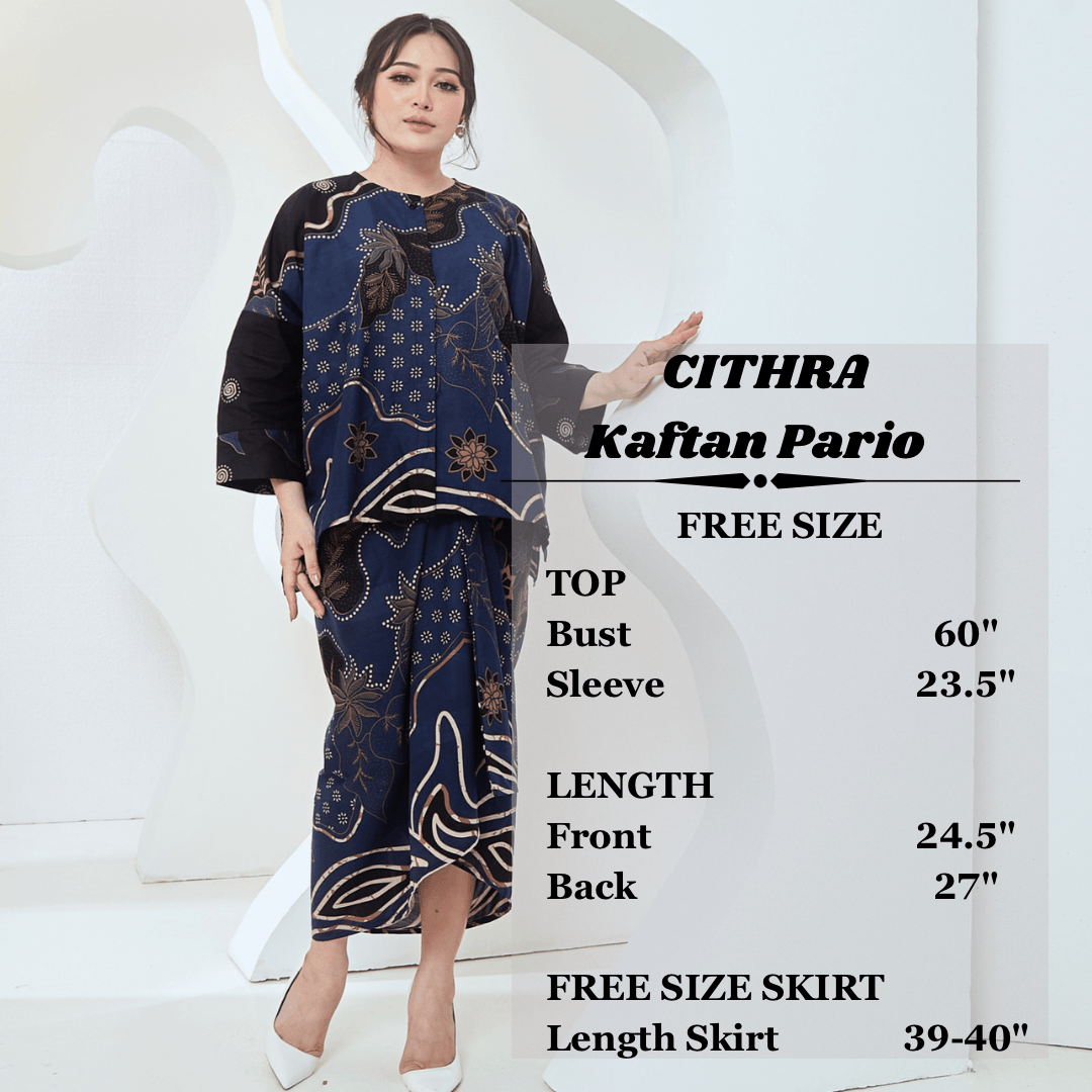CITHRA KAFTAN PARIO BLUE - Image 5